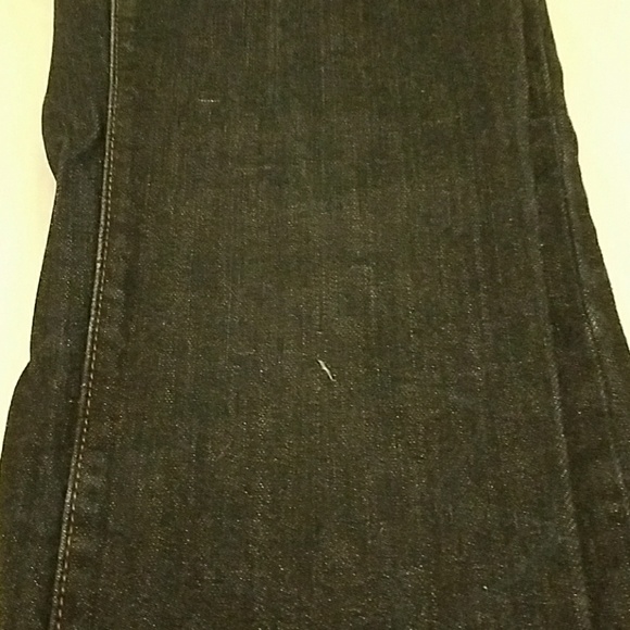 Uniqlo Dark Blue Denim Straight Leg Jean - 30" x 32" - Picture 4 of 4